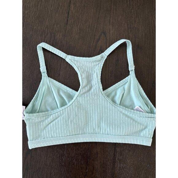 Auden Nursing Bralette size XS X-Small, Green, unlined Racerback - Picture 3 of 7